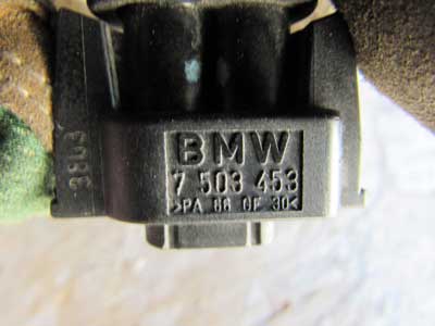 BMW 2 Pin Black Connector W/ Pigtail 125275034534
